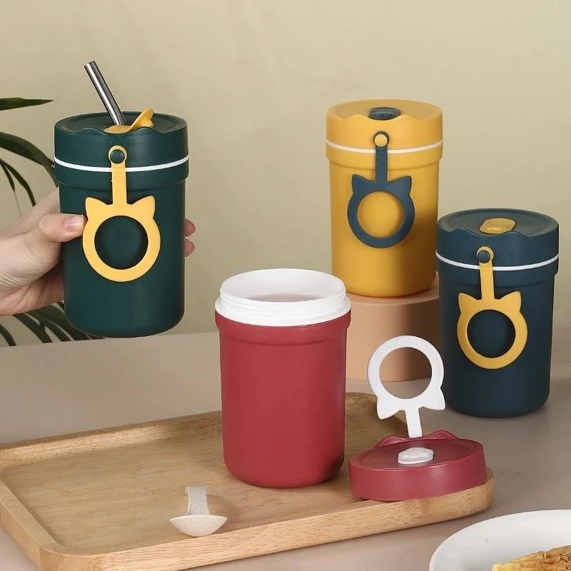 Multi-Purpose Double-Layer Heat-Resistant Cup 330ML 功能双层耐热杯