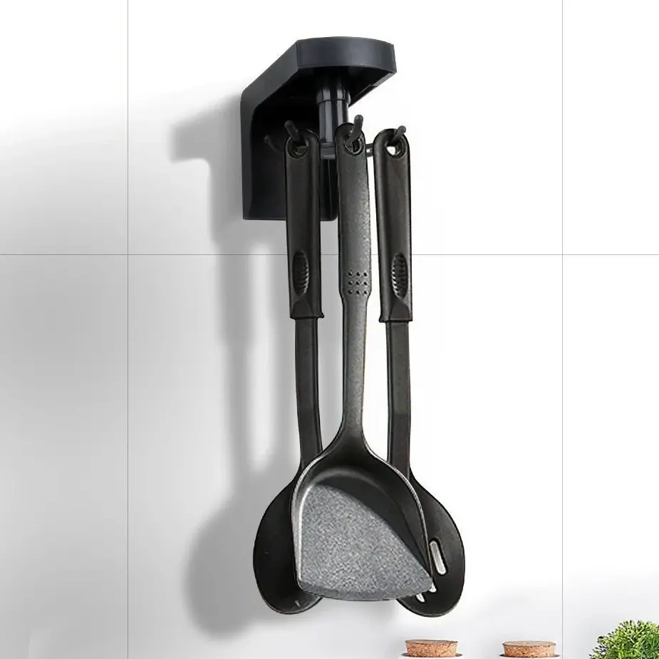 Wall-Mount Hook Hanging Rack 壁挂式挂钩架