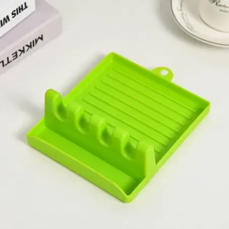 （GREEN 青）Cookware Rest Utensil 炊具支架或厨房用具托架