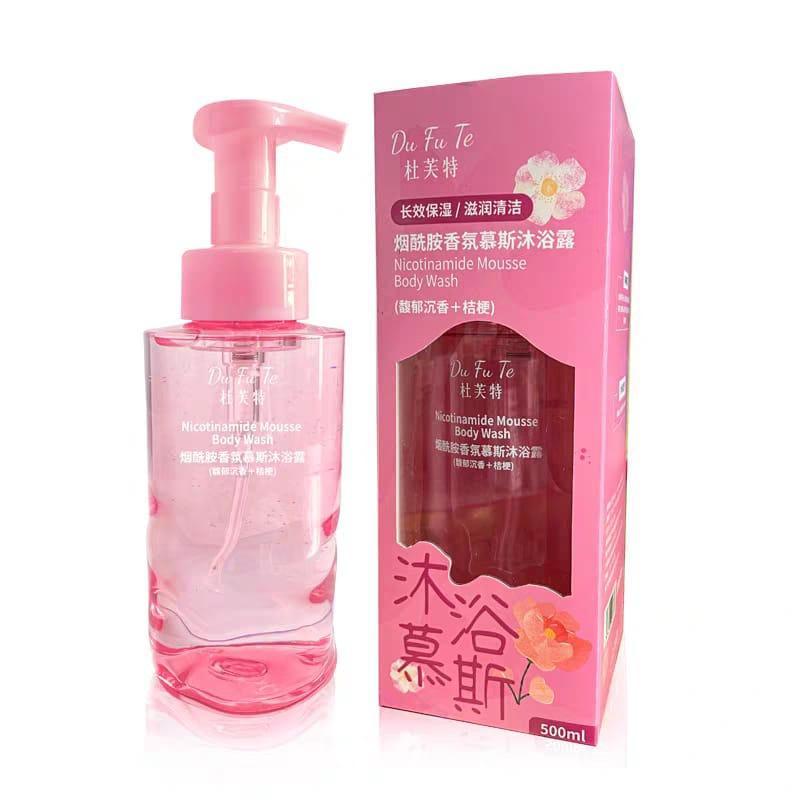 Dove Niacinamide Fragrance Mousse Shower Gel 杜芙特烟酰胺香氛慕斯沐浴露 500ml