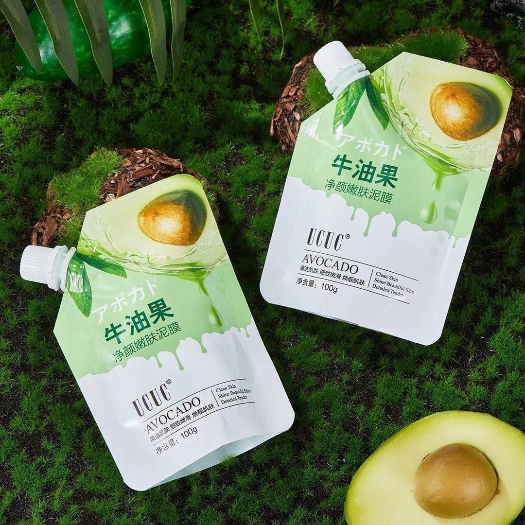 Avocado Purifying & Smoothing Clay Mask 100g  牛油果·净颜嫩肤泥膜 100g