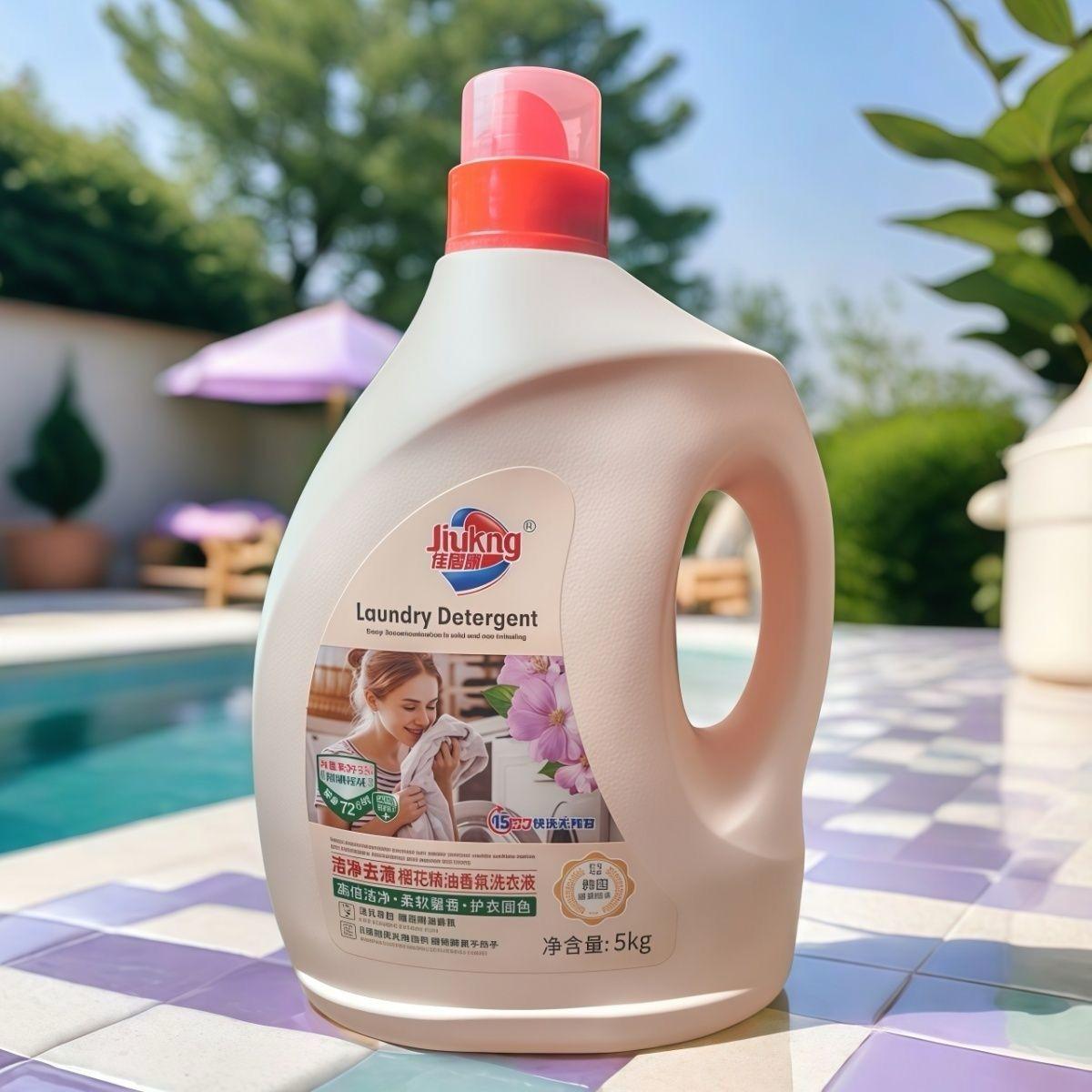 Deep Clean & Stain Removal Essential Oil Laundry Detergent 5KG 洁净去渍 精油香氛洗衣液【蓝风铃】5KG